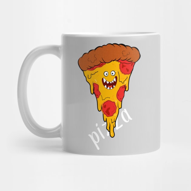 Pizza T-shirt by SheMayKeL